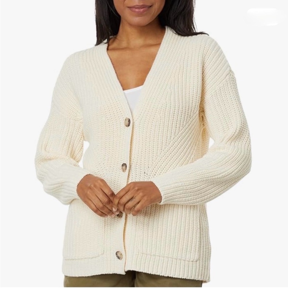 Madewell Textural V-neck Cardigan